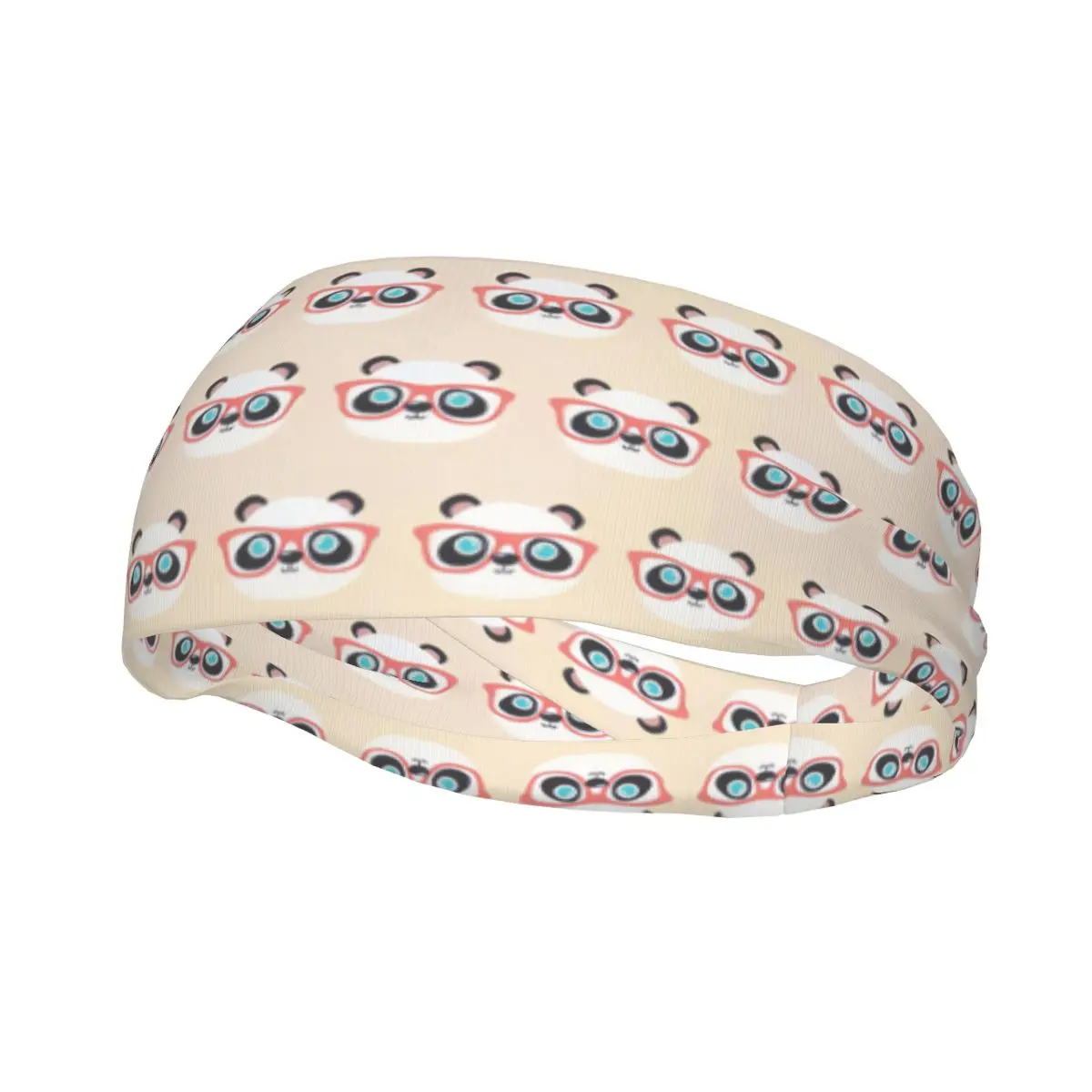 

Повязка на голову с милым рисунком панды, повязка на голову для тенниса, тренажерного зала, фитнеса, головные уборы, аксессуары для волос