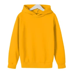 Sudaderas con capucha para niños y niñas, sudaderas con capucha casuales para niños de 2 a 12 años, tops con capucha de color sólido, primavera y otoño, gran oferta