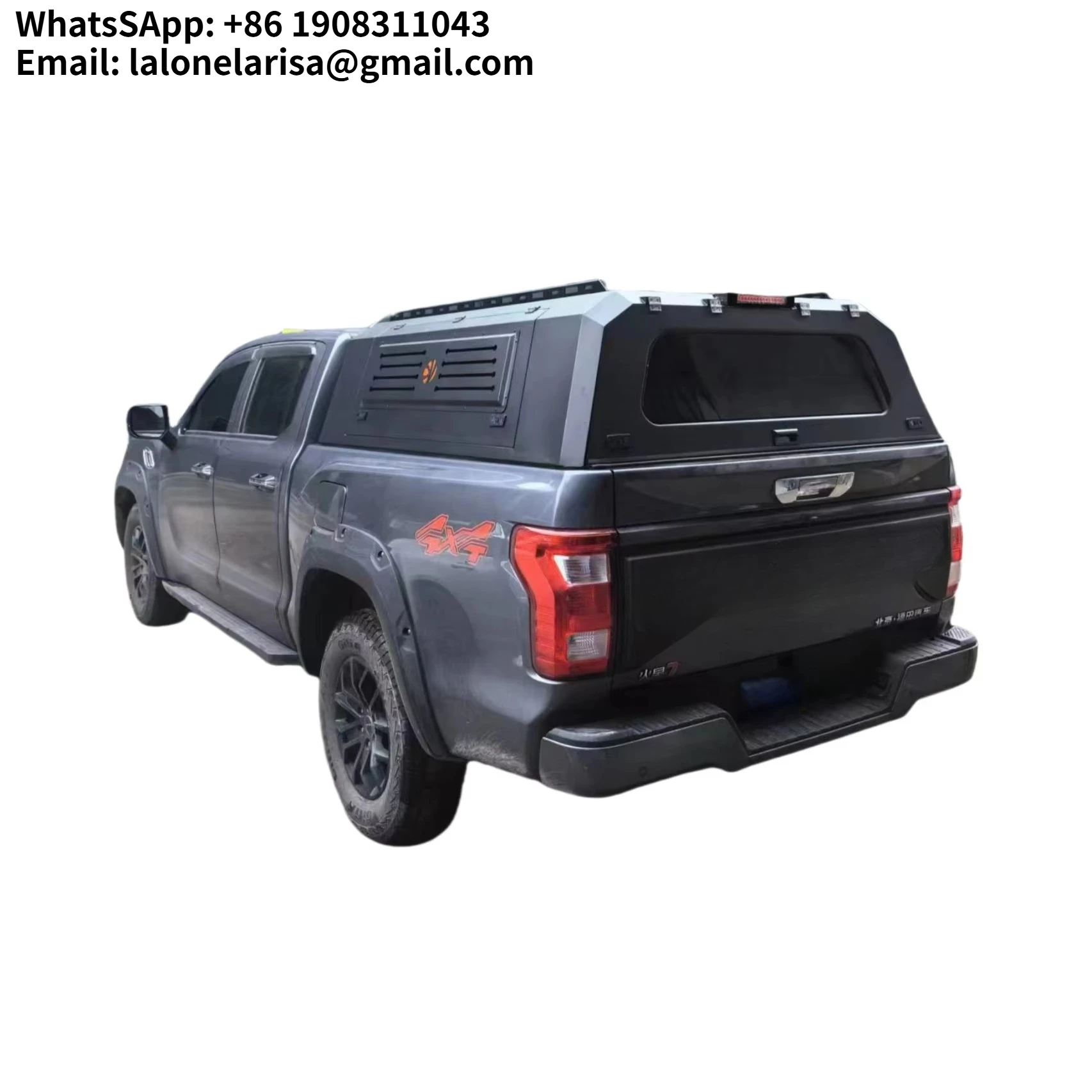 

Astronaut.Hard Shape Aluminum Container Hardtop Canopy for ISUZU DMAX Chevy Colorado Aluminum Black Cover Pickup Truck Canopy