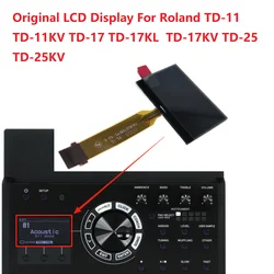 Original LCD Display For Roland TD-11 TD-11KV TD-17 TD-17KL  TD-17KV TD-25 TD-25KV RD-88 Matrix Screen Repair （No backlight）