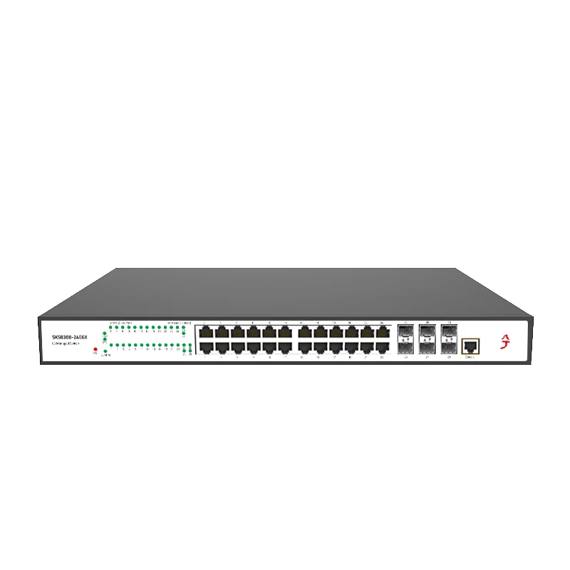 Imagem -03 - Switch Ethernet 24 Portas 2.5g Rj45 Portas 10g Sfp Plus Suporte Vlan e Porta Experimental Web e Gerenciamento Cli Xikestar-l3