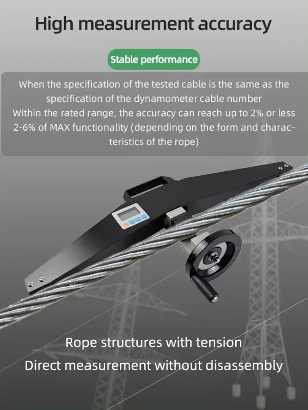 Rope tension meter