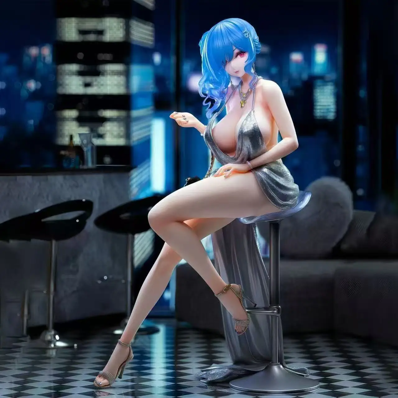 

In Stock St.Louise Sitting posture Evening dress Noble princess anime Maid figurine partner Beautiful girl Handmad Gifts