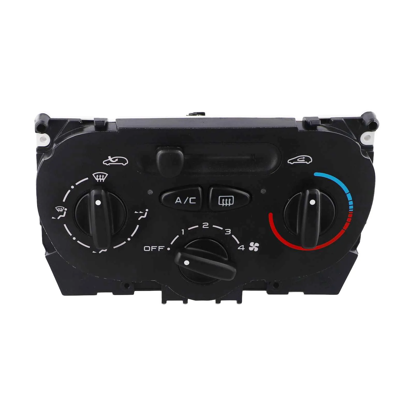

For 206 207 Switch Control Switch Car Air Conditioning Easy To Use No Drilling Required Anti-corrosion Plastic And Metal