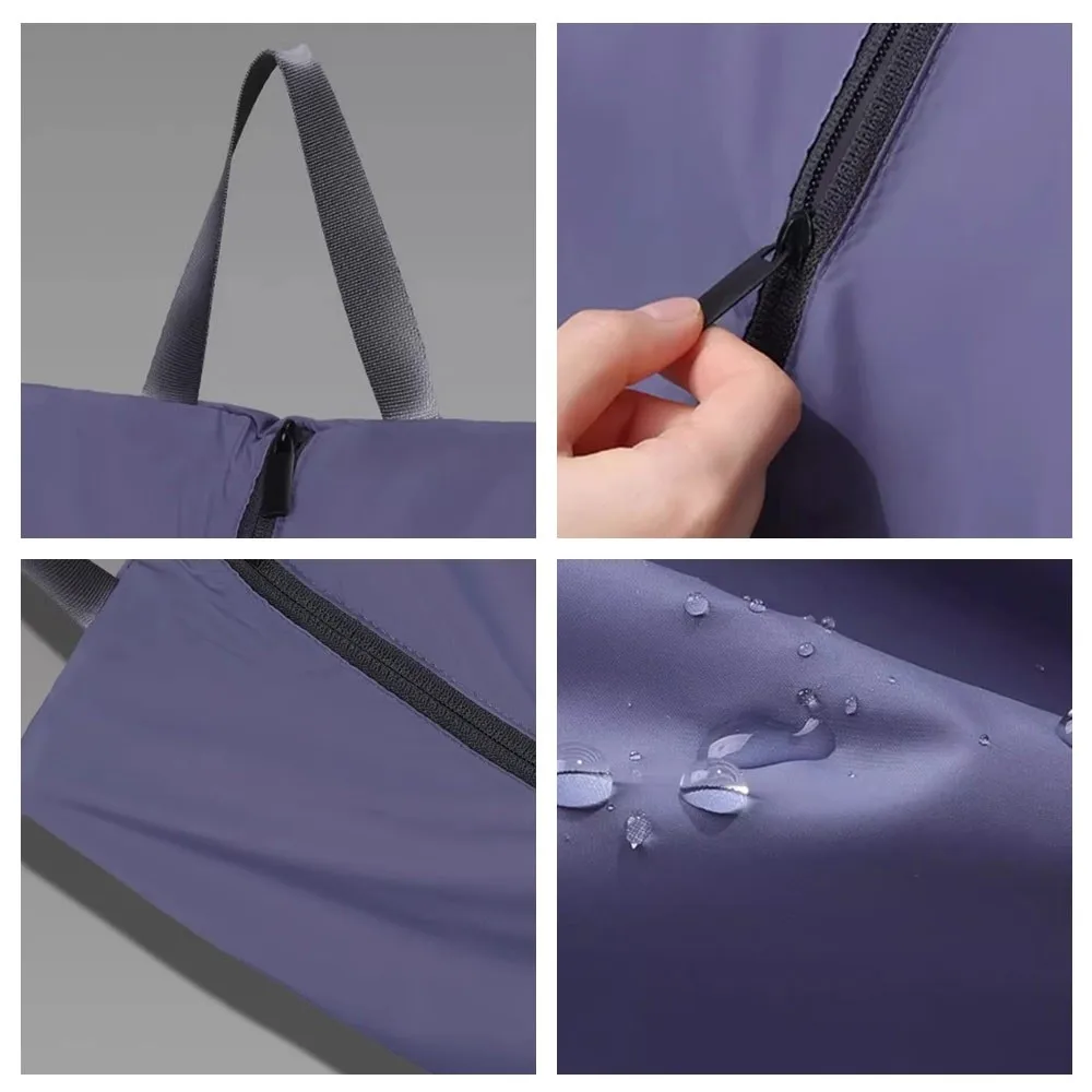 New Waterproof Shoe Storage Bag Nylon Fabric Strong Zipper Travel Bag Dustproof Portable Wardrobe Bag Fitness Sports