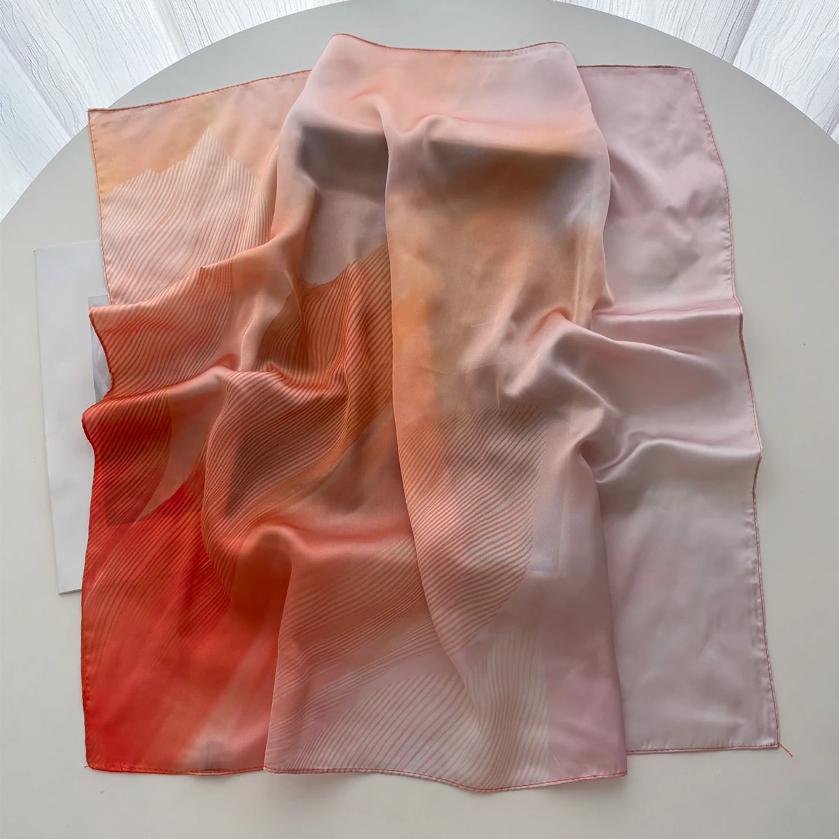 Luxury Solid color Square Scarf For Women New Bandanas Printed Hijab Elegant Scarves Neckerchief Fashion Beach Shawl Wraps