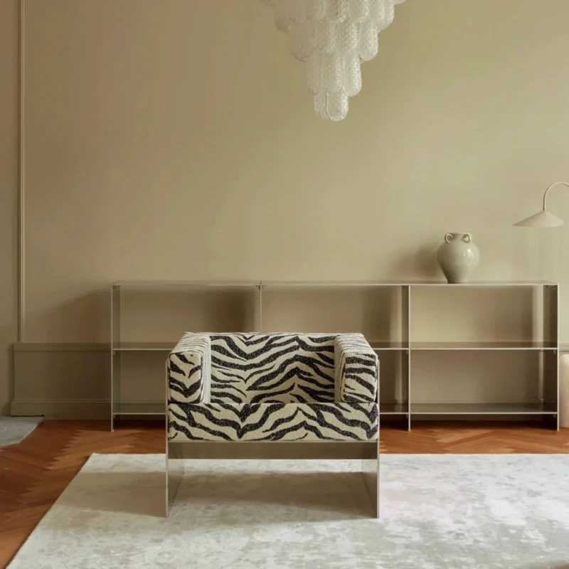 

Medieval Niche Designer Industrial Style Vintage Stainless Steel Lounge Chair