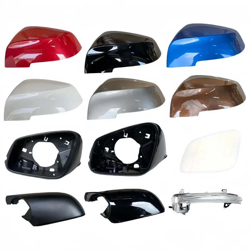 

For BMW 3 Series F30 2012 2013 2014 2015 2016 2017 2018 Auto Left Right Rear Mirror Cover Turn Signal Light Lamp Frame