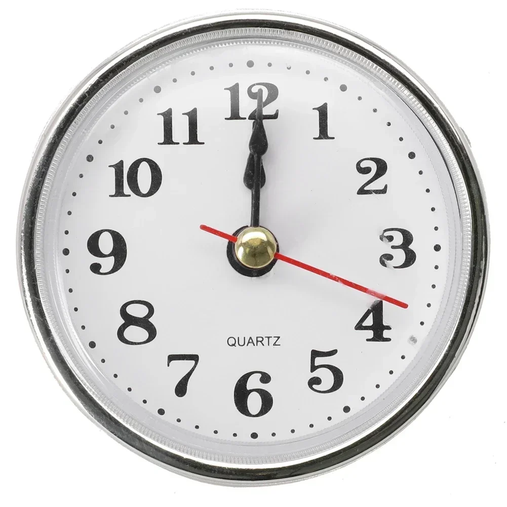 Quartz Clock Inserts 65MM Diameter Clear Arabic Numerals Perfect For DIY Clock Projects And Broken Clock Repair