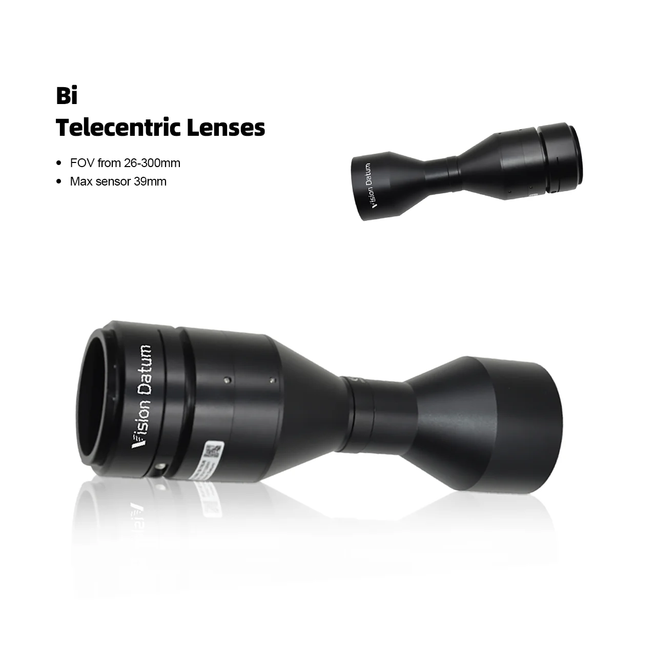 

Φ39mm 0.13X-1.083X M58 Mount 110mm-465mm Object Inspection Telecentric Lens for Machine Vision Identification OPTO