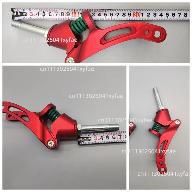 Wheelchair Aluminum Suspension Fork: Shock Absorber Fork Assembly for Wheelchair Wheels