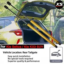 Rear Tailgate Struts for Kia Seltos KX3 SUV 2019-2024 Trunk Boot Gas Spring Lift Support Shock Absorber Dampers Pistons Prop Rod