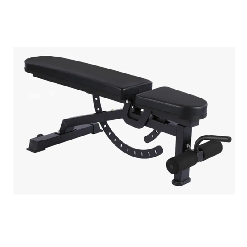 2025 الصالة الرياضية قابل للتعديل التدريب الدمبل مقاعد البدلاء الصحافة ورف القرفصاء-مقعد الحديد المنزلي مع رف قابل للطي للقوة #4