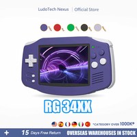 RG34XX Lettore di giochi portatile retrò a 64 bit Schermo IPS da 3,4 pollici Supporto HD TV Console di gioco portatile 3500mAh s
