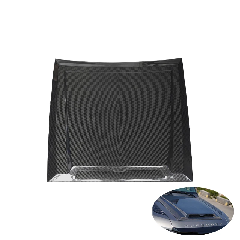 

Запчасти и аксессуары для автомобиля Defender 90 110 130 LM, дизайн сухого капота двигателя из углеродного волокна для переднего капота Land Rover