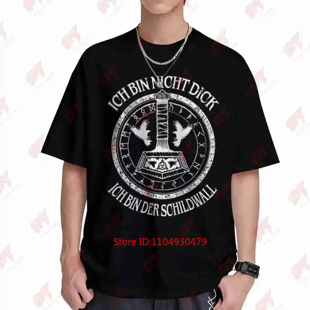 Lustiges Wikinger Schildwall 3 0 Nordic Viking Short Sleeve Tee 100% Cotton T-Shirt