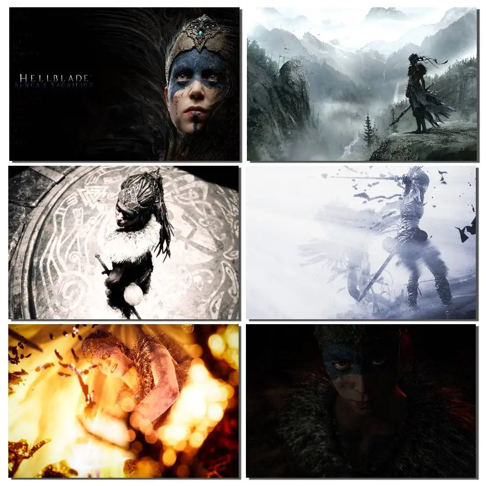 Fondo de fotografía de Hellblade para juegos de disparos populares, para estudio fotográfico, fiesta de cumpleaños, baby shower para niños