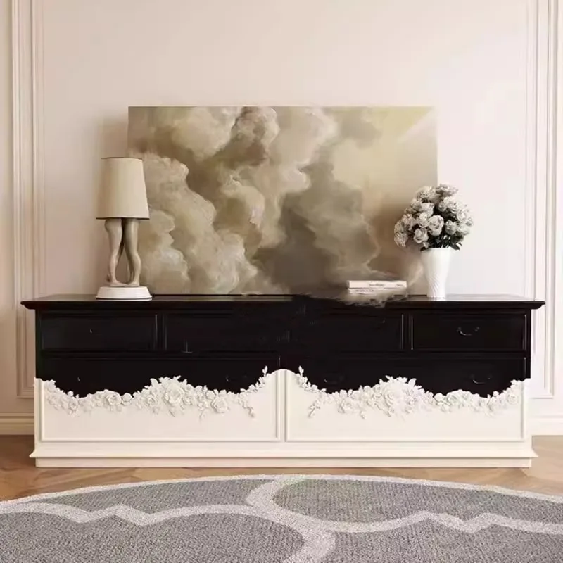 

Space Modern TV Cabinet Nordic Design Trendy Elegant TV Cabinet Minimalist Luxury Style Mobile TV Living Room Furniture