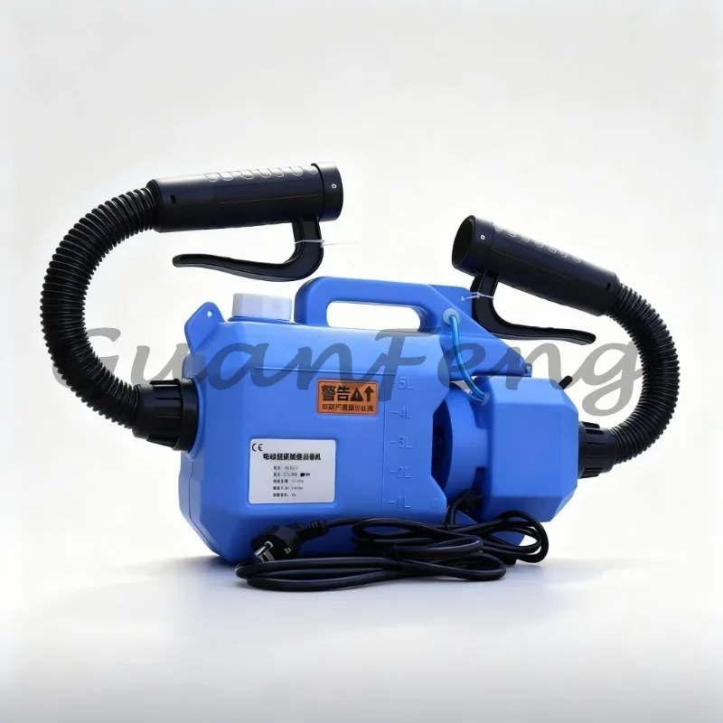 220V ULV Electric Fogger 5L PP Plastic Sprayer, Mosquito Killer Disinfection Device for Home Agriculture