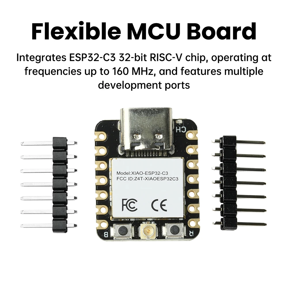 ESP32C3 Seeed Studio XIAO ESP32C6 WiF Bluetooth Development Board Zigbee Matter Wireless ESP Low-Power Dual-Mode Module Type-C