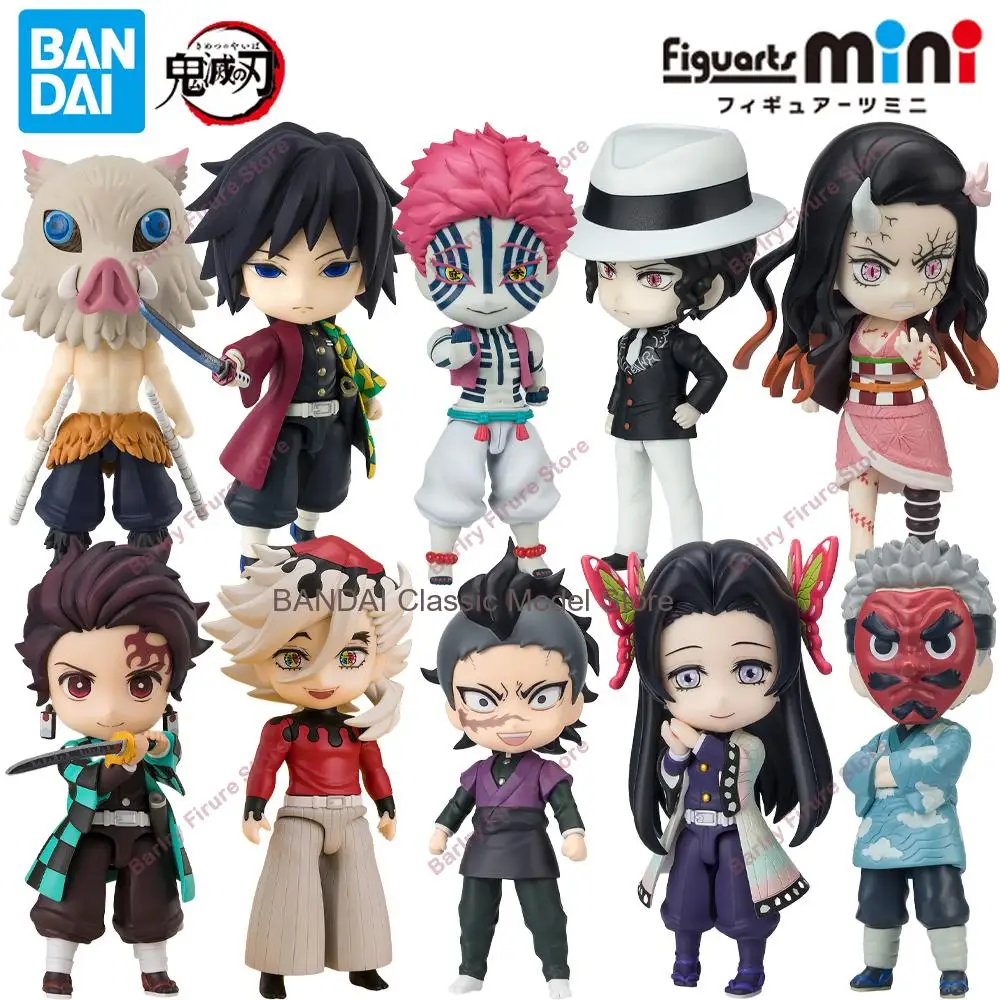 

Original Genuine Boxed Anime Action Figure BANDAI Figuarts Mini Doma Uzui Akaza Kanae Kocho Tanjiro Kamado Giyu Tomioka Tengen