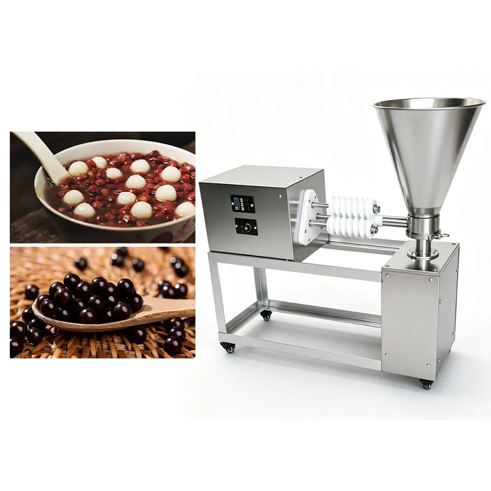 Dough Ball Making Machine Dough Rounder Divider Rounding Machine Sesame Coconut Balls Forming Machine Cheese Ball Maker