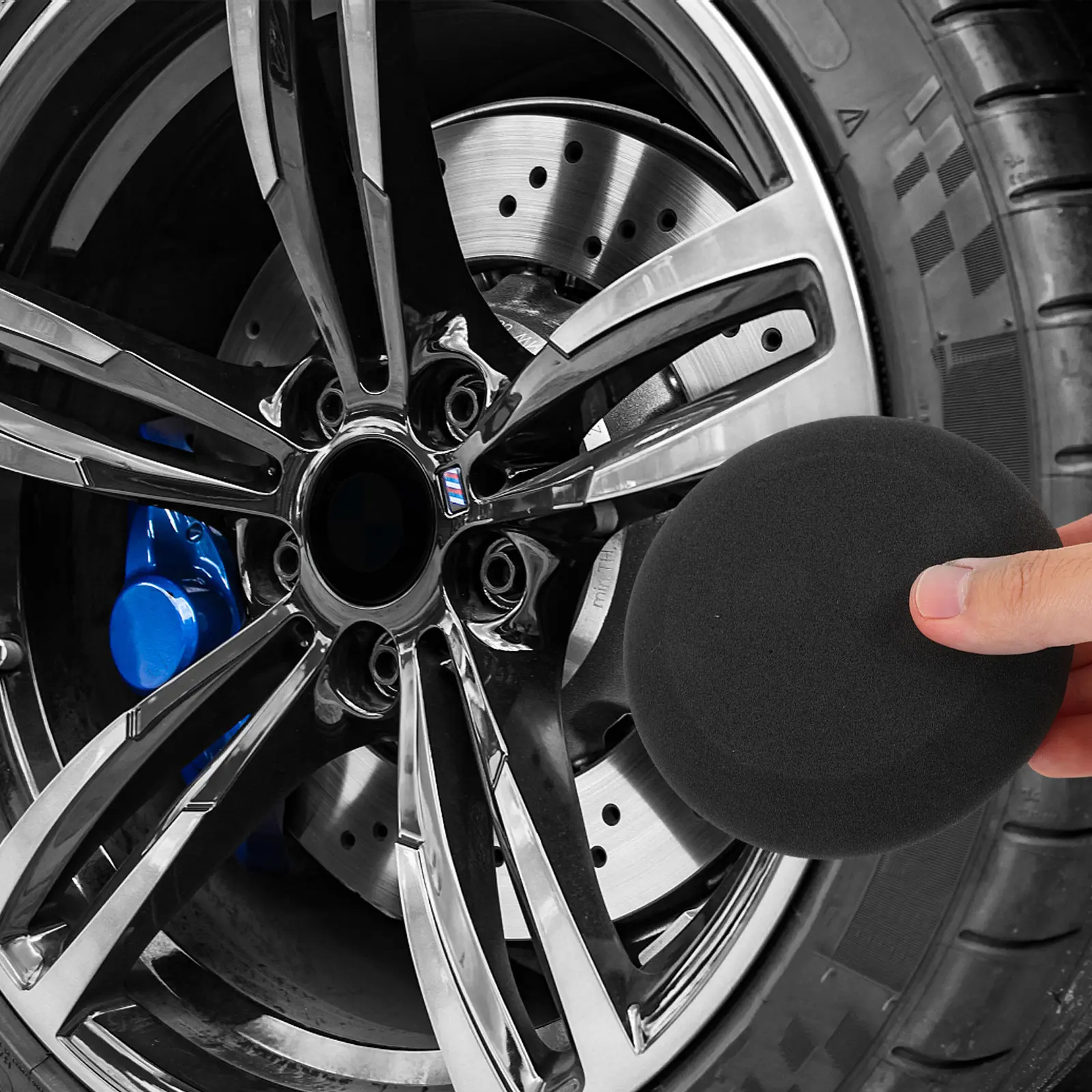 Car Polishing Pad Sponge – Buffing & Wax Application, UV Protection, Dirt Resistant, Multi-Use Detailing Tool