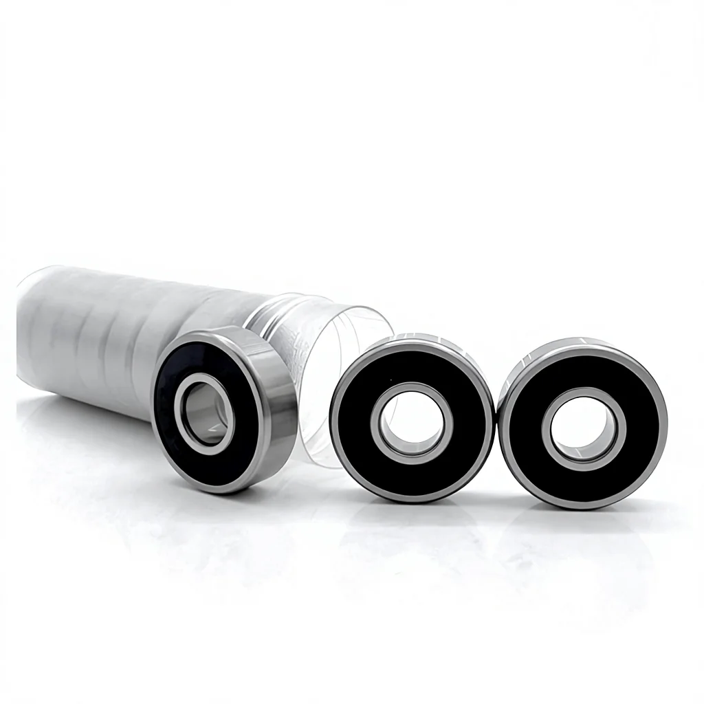 10Pcs 608 ZZ 608RS Ball Bearings 608ZZ Metal Double Shielded Miniature Deep Groove Skateboard Ball Bearings 8mm X 22mm X 7mm