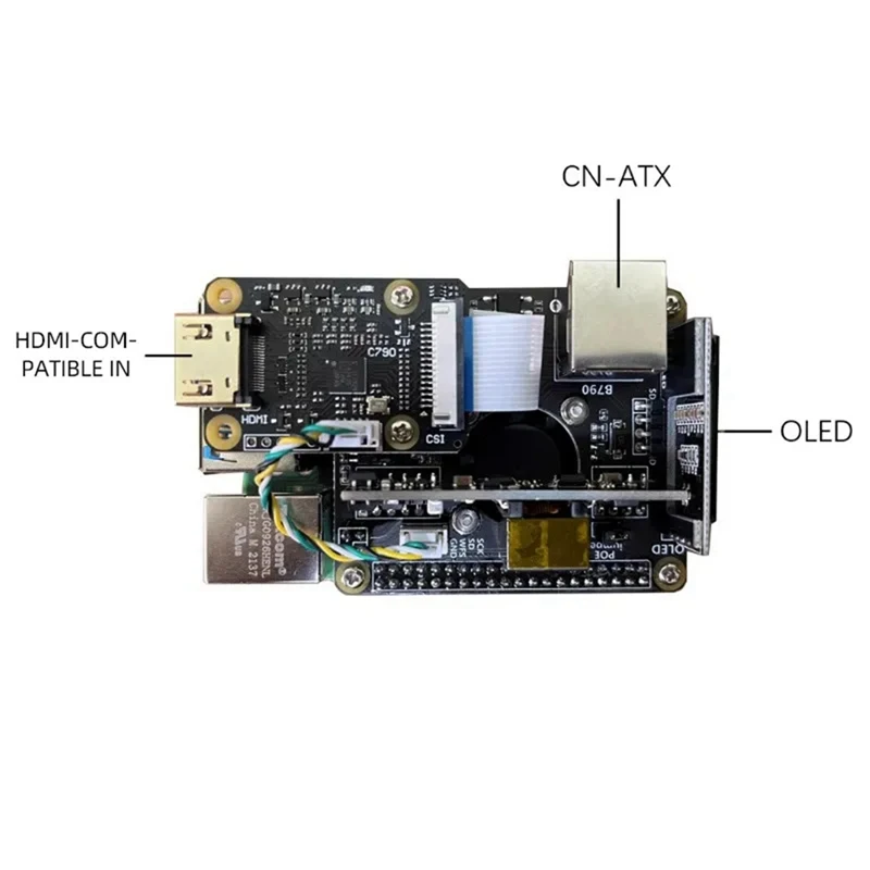 Blikvm V3 HAT Server O & M Hdmicsi Remote Control With Metal Case KVM Remote Control For Raspberry Pi 4 Rpi 4 Pi4 Spare Parts