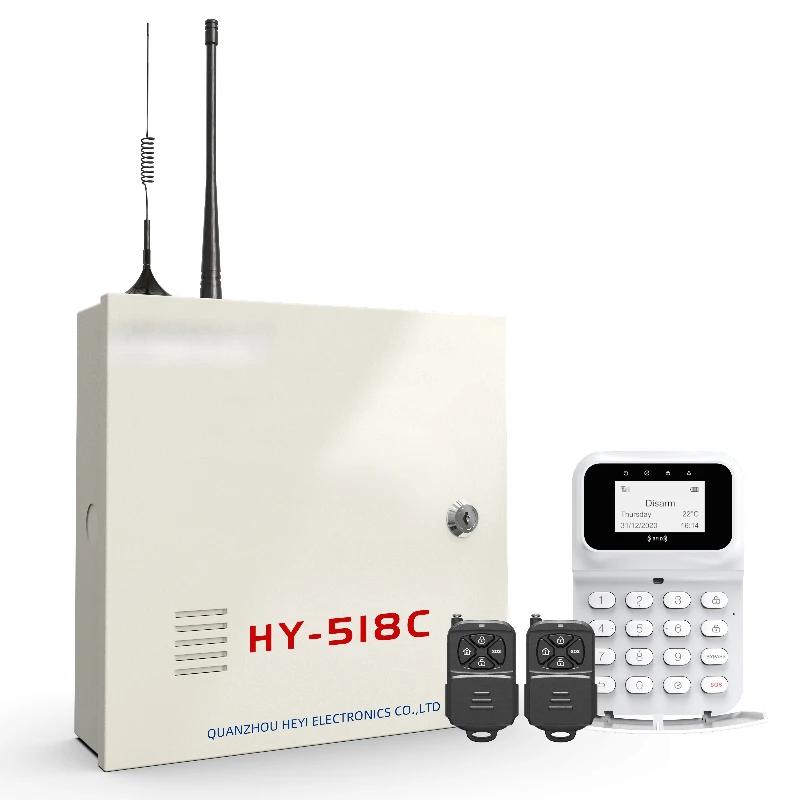 

New Wired Wireless Burglar System with LCD Screen Keypad for Bank Shop Home Mansion Security Safety Alarm