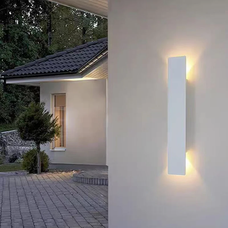 Long wall lamp modern simple up and down light corridor stairs aisle pillar decoration wall light