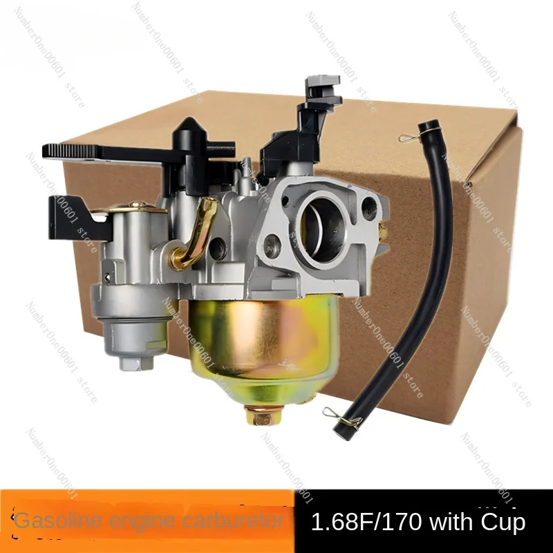 170f Gasoline Engine Carburetor Pump Centrifugal Pump Tiller Engine 168 Sediment Bowl Carburetor