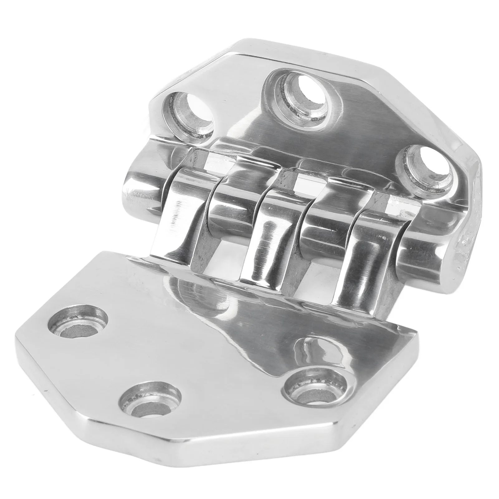Boat Hinge Stainless Steel Polished Rustproof for Boat Door Cabinet Hatch Marine Grade Hinge OEM Replacement Hardware