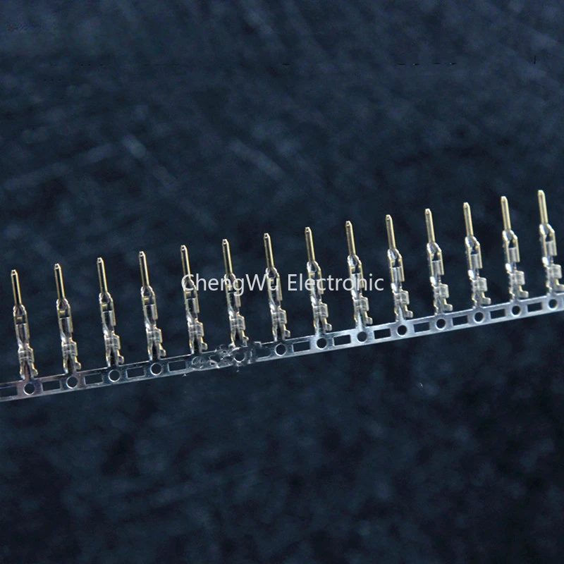 100pcs 2540 Male Terminal Crimp Pins for 3Pin & 4Pin PC Fan PWM Cable Power Connector Shell