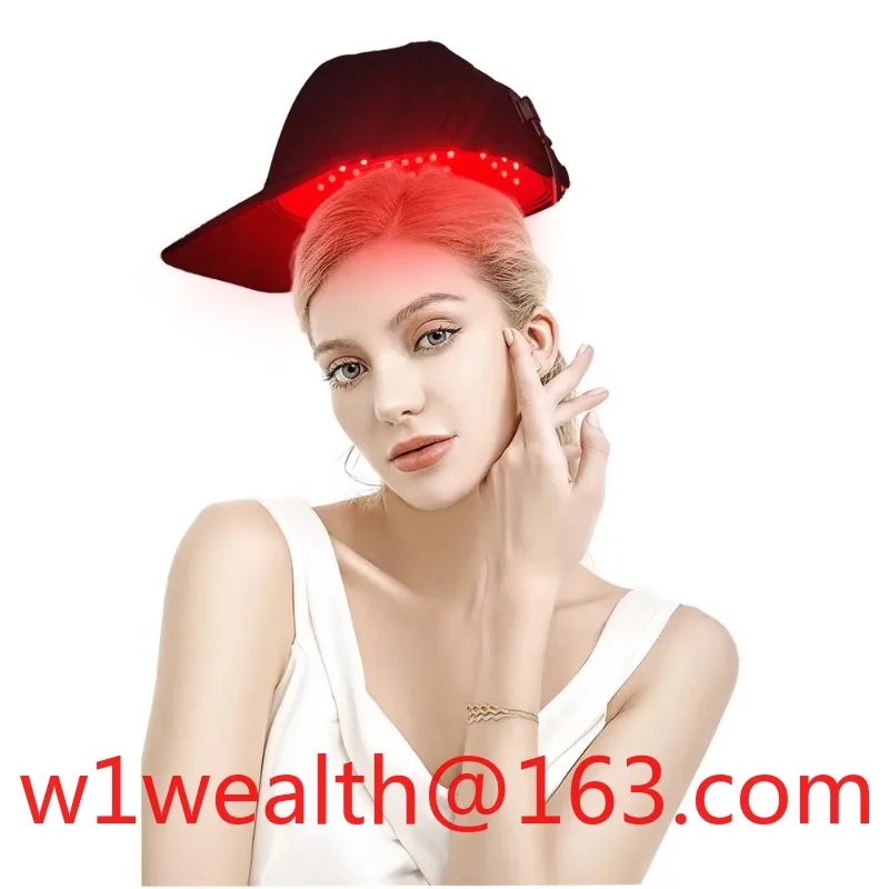 2025 luxury wearable red light therapy helmet 630nm 660nm 780nm 850nm 940nm red light therapy hat pain relief cap