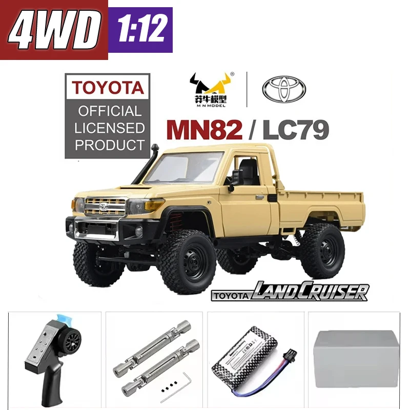MN82 MN82S Toyota Rc 4x4 Rc CAR 2.4g 1/12 Full Scale Off-road Remote Control RC Crawler CAR Boy's Remote Control Car Toy Gift