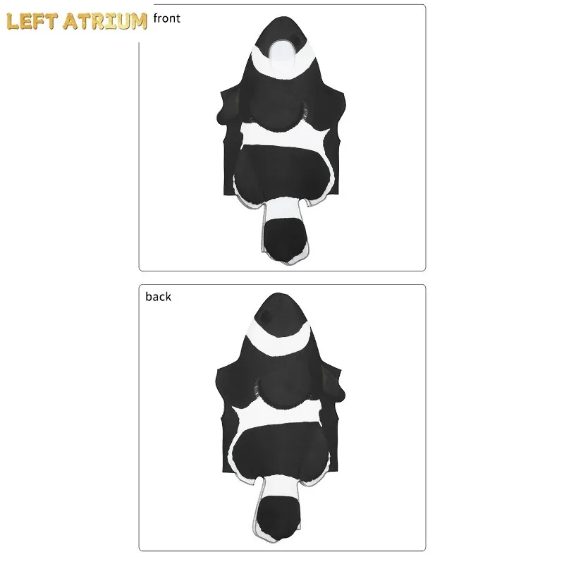New Halloween Cosplay Costume Cartoon Skunk Print Performance Top Theme Party Role Playing Outfits for Parent-child Clothes - view 6