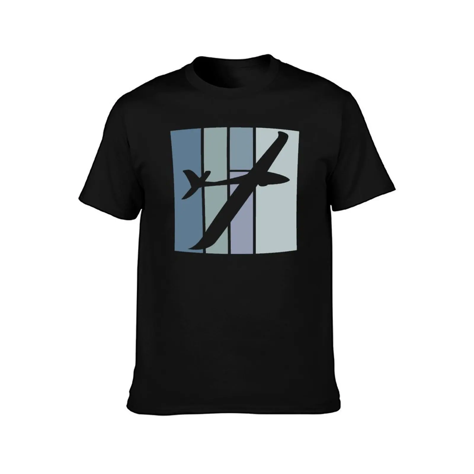 Sailplane Vintage Gliding Glider Pilot Soaring T-Shirt Summer Casual Cotton Tee Oversized Streetwear Tops Unisex Men Women