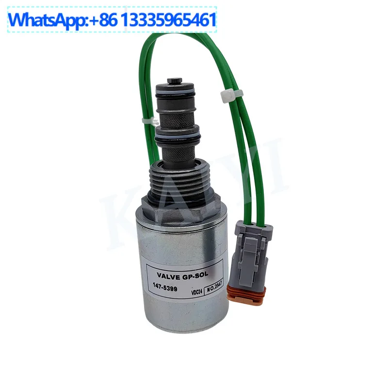 Válvula solenoide 147-5399 para piezas de bulldozer CATCAT/824G/826G/992G/980G/992D