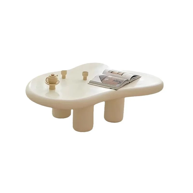 

Cloud coffee table creative art living room special-shaped home table