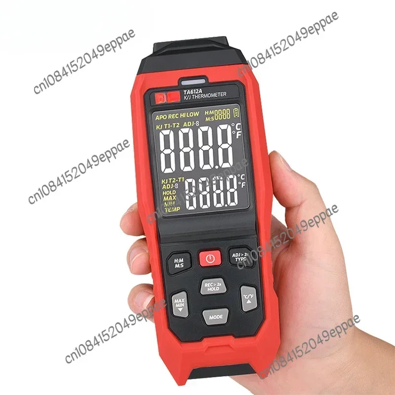 Thermometer TA612C Four-channel Contact Thermometer Molding Surface Thermocouple Thermometer