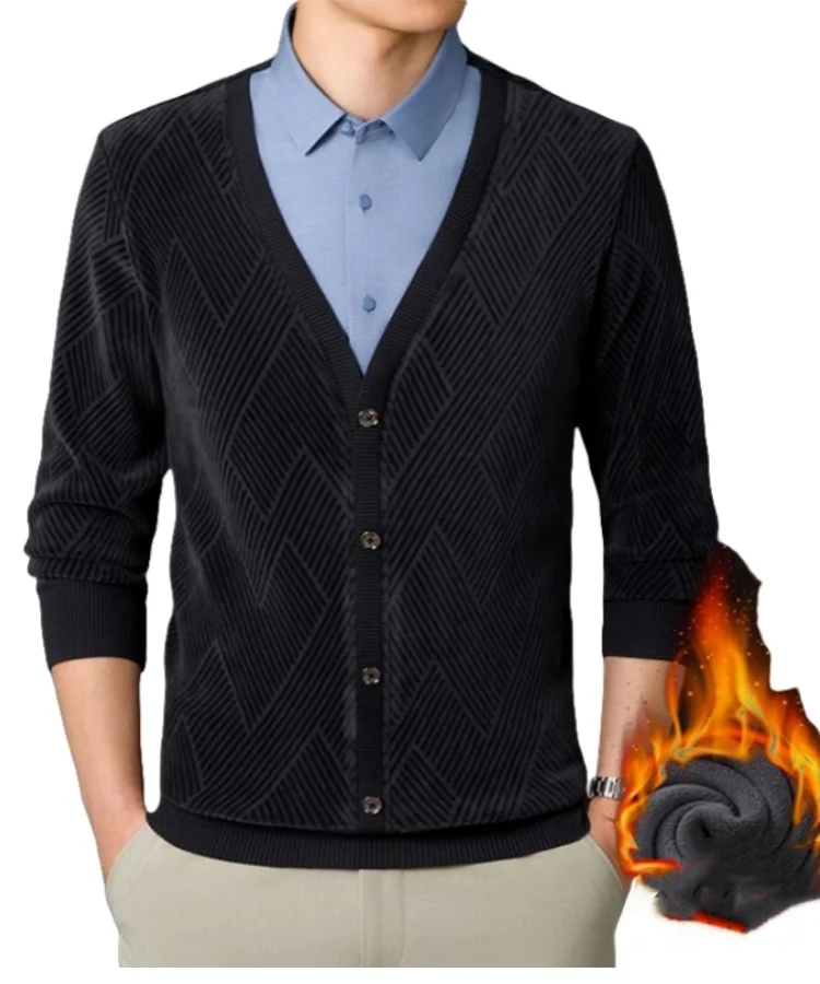 

Top Grade Fake Two New Fashion Brand Slim Fit Black Striped Shirt For Men Fasion Long Sleeve Classic College Casual Mans Clothes