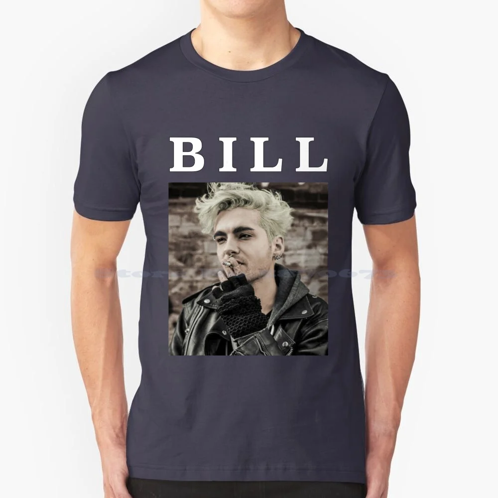 Bill Inspiration Roukeys T Shirt 100% Cotton Tee Bill Kaulitz Tokio Hotel Music Singer Singer