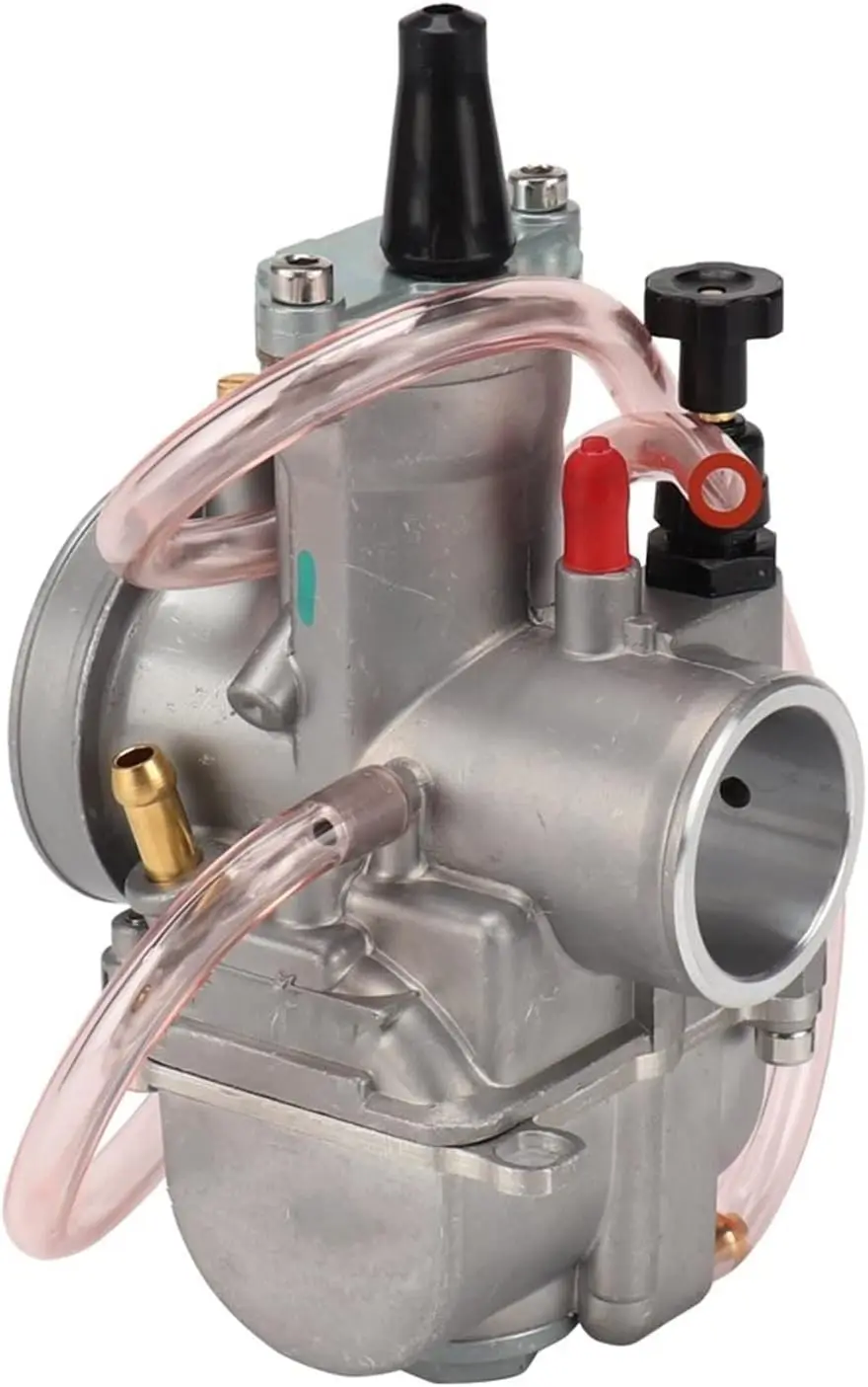 Carburettor Universal Motorcycle For PWK 24 26 28 30 32 34mm For Keihin Carburetor With Power Jet For 2T 4T ATV Quad Go Kart