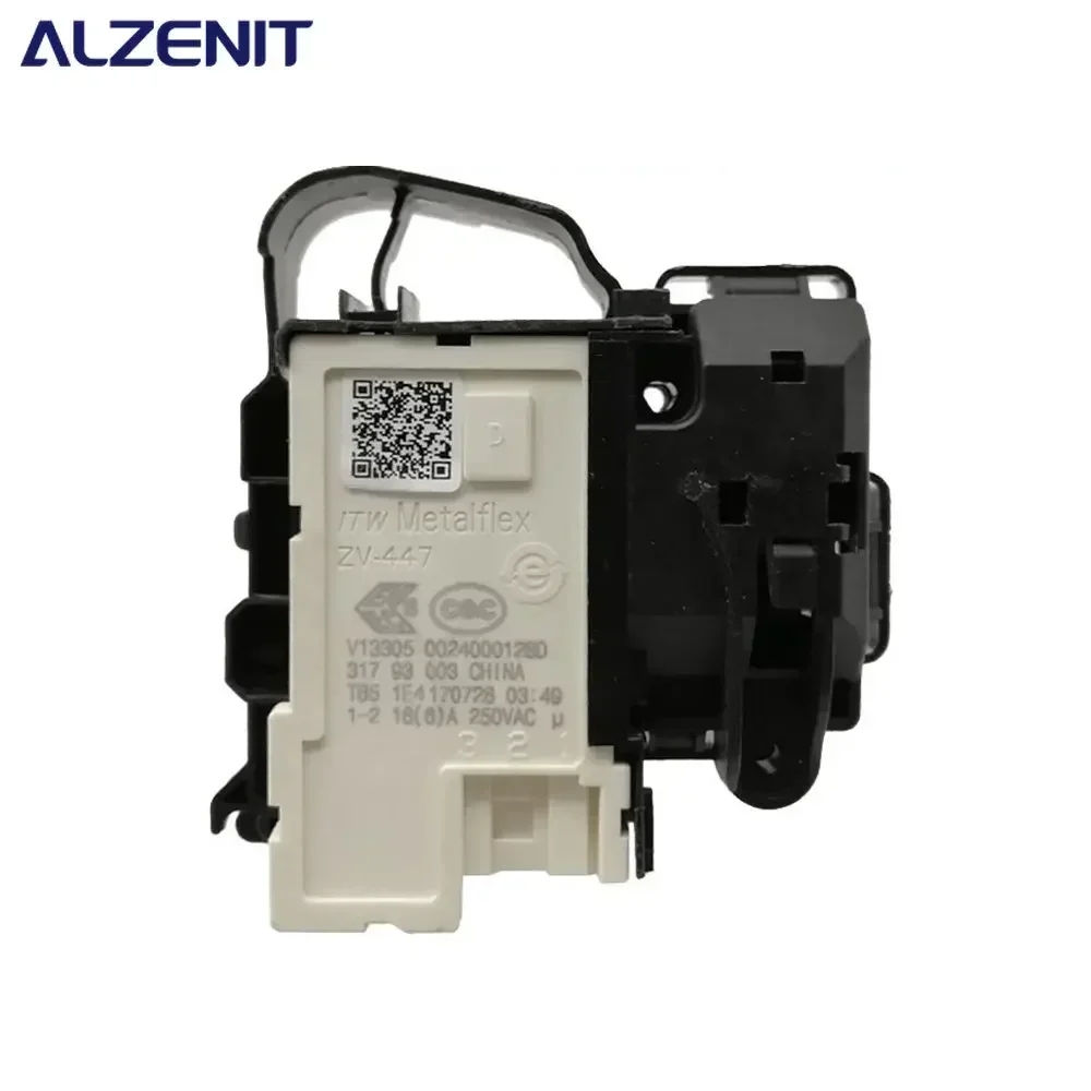 

For Haier Washing Machine Electronic Door Lock Delay Switch ZV-447 0024000128D 0024000128A Washer Parts