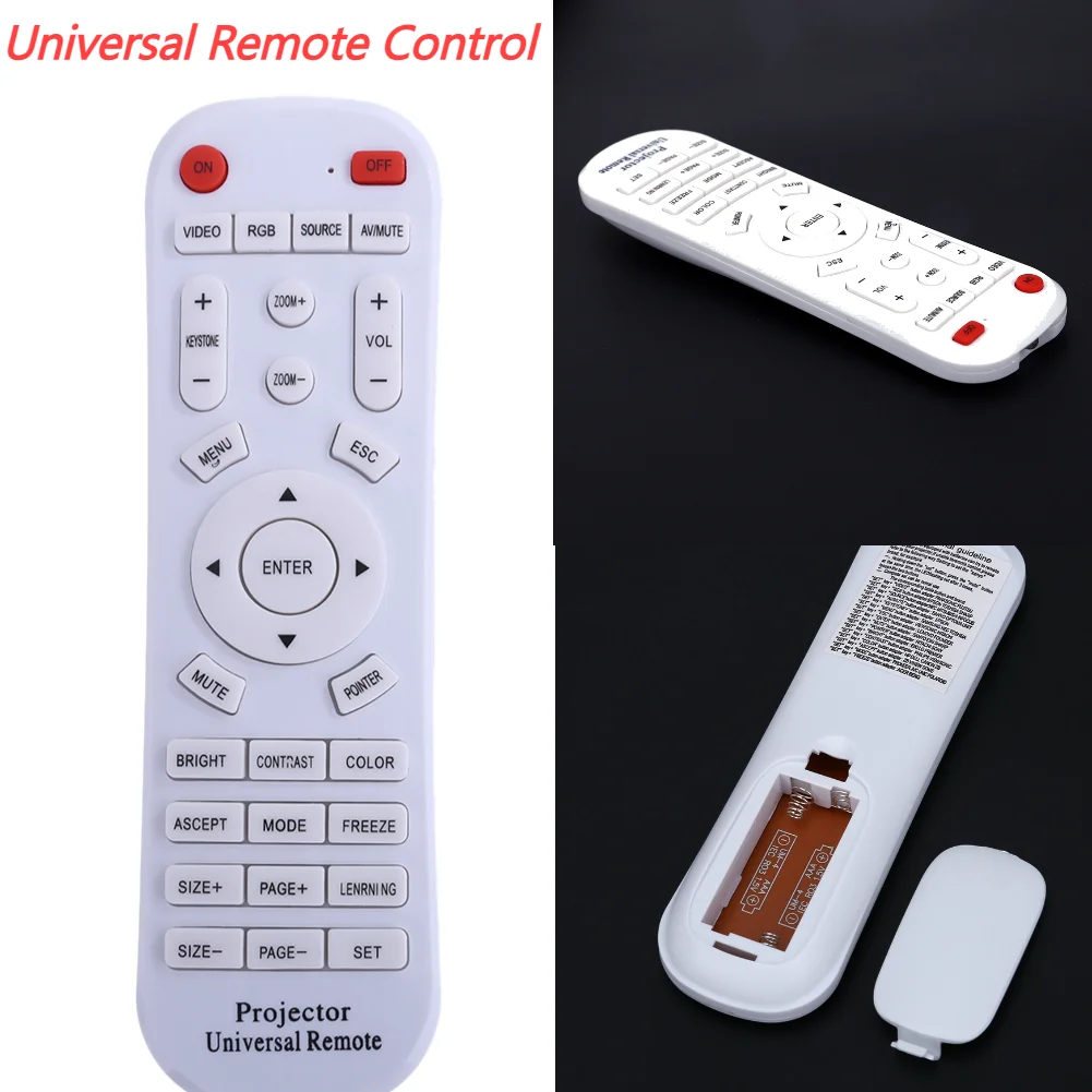 Universal Projector Remote Control for INFOCUS SONY BENQ Toshiba Jvc Hitachi EPSON ThundeaL VIEWSONIC Projector Part Accessories