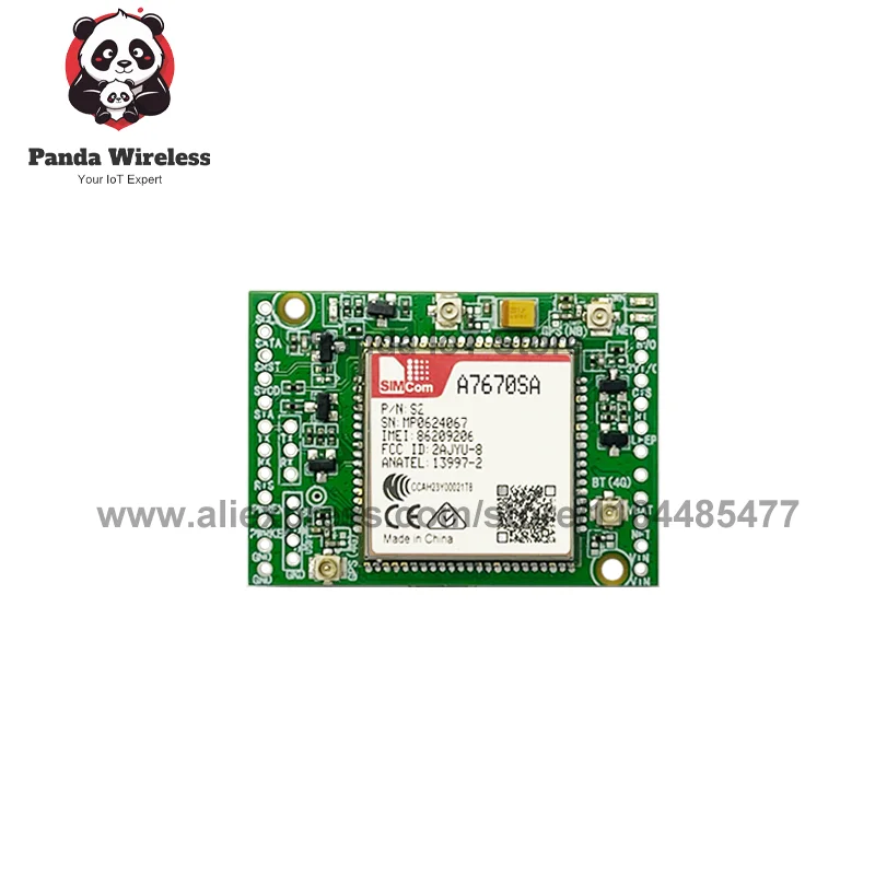 

Основная плата SIMCOM A7670SA LASE CC-MCore-A7670SA-LASE LTE CAT1+4G+2G+BT 23PIN B1/B3/B5/B7/B8/B20