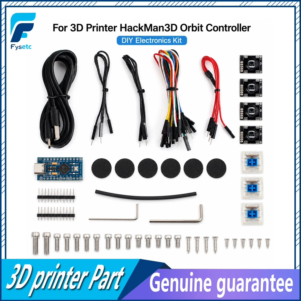 Hackman3D Orbit Controller 6‑DoF Open‑Source Navigation Joystick Controller For CAD & 3D Modeling