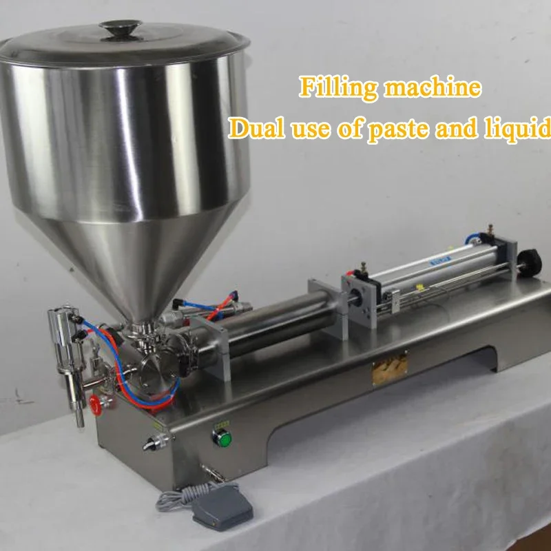 PBOBP لصق آلة تعبئة السوائل كريم الشامبو الهوائية المكبس حشو التجميل معجون الأسنان النفط العسل ماكينة حشو #1