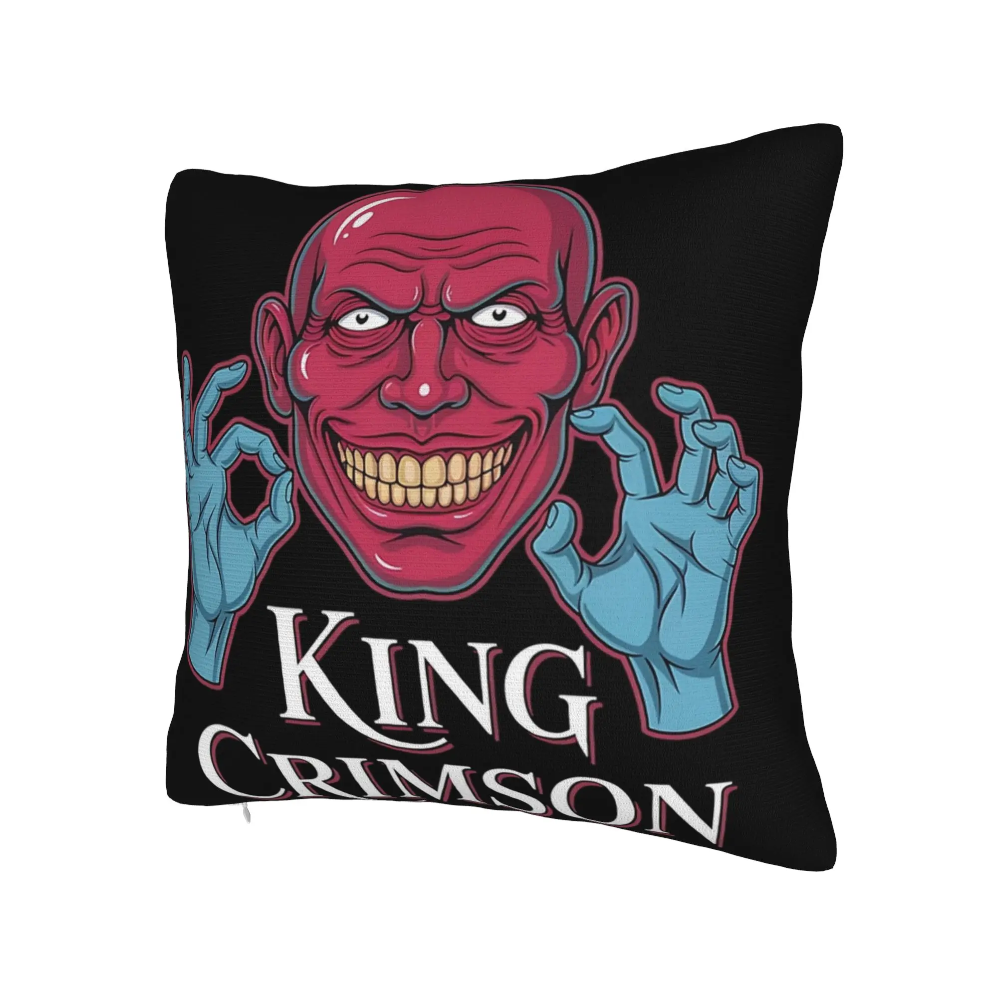 King Crimson Rock Band Pillow Covers Merch Printing Cushion Cover Gift  Pillow Case Cover Home Multi Size